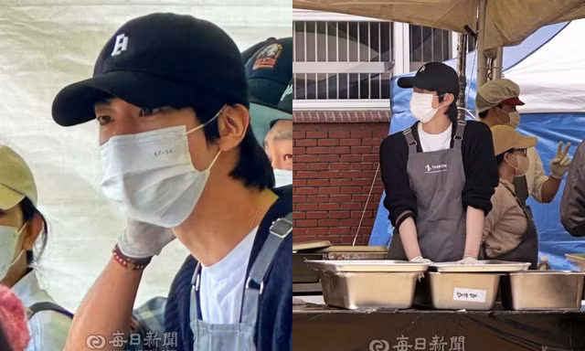 Jin BTS kín đáo tham gia tình nguyện, giúp nạn nhân vụ thảm họa cháy rừng ở Hàn