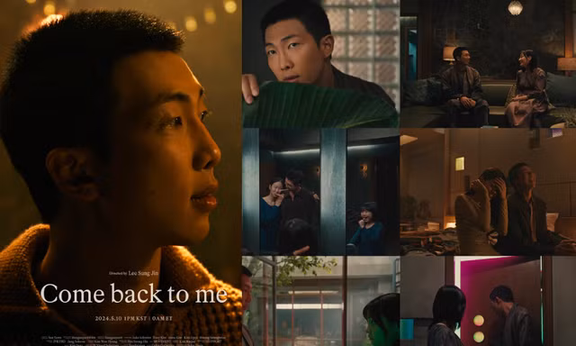 RM trốn chạy hiện thực, mang tới trải nghiệm mới toanh trong MV Come Back To Me