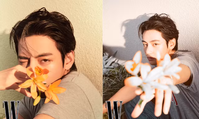Đang nhập ngũ, V BTS vẫn chuẩn bị sẵn quà Valentine siêu xịn tặng fan trên W Korea