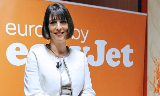 Bà Carolyn McCall, Giám đốc điều hành hãng hàng không EasyJet.