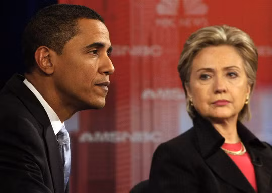 Tổng thống Obama và bà Hillary Clinton. Ảnh: Reuters