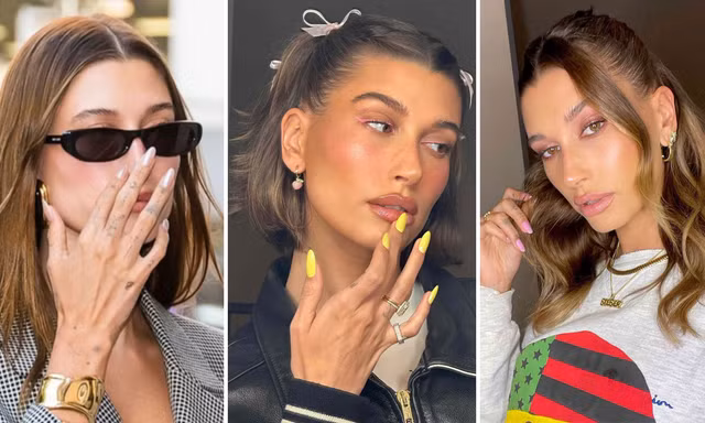 "Nữ hoàng xu hướng" Hailey Bieber phá đảo giới làm đẹp với hàng loạt bộ nail ấn tượng