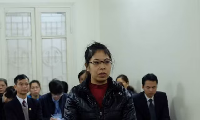 Bị cáo Hoàng Thị Phương Lan.