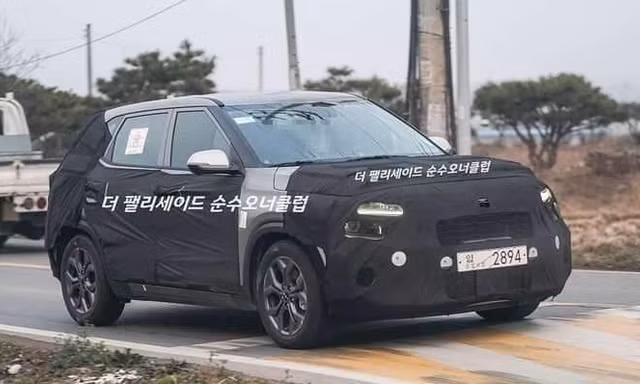 Rò rỉ hình ảnh chạy thử của Kia Seltos 2023