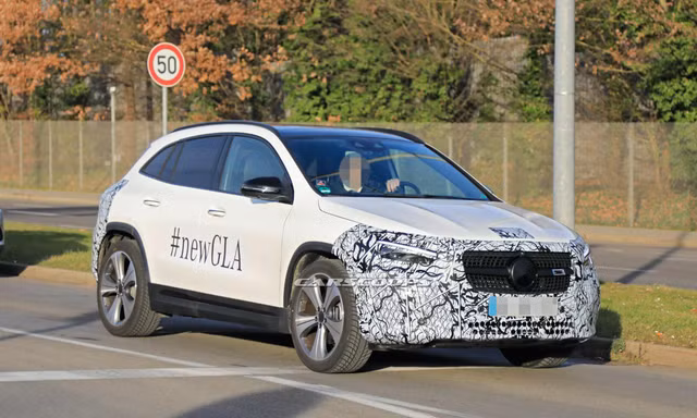 Mercedes-Benz GLA thế hệ mới lộ diện 'hình hài'
