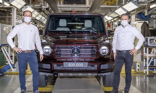 Xuất xưởng chiếc Mercedes-Benz G-Class thứ 400.000 