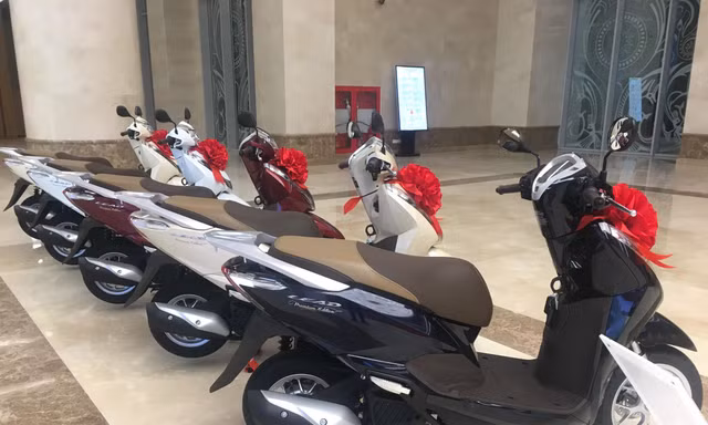 Hé lộ dàn xe máy được tặng cho các tuyển thủ Việt Nam