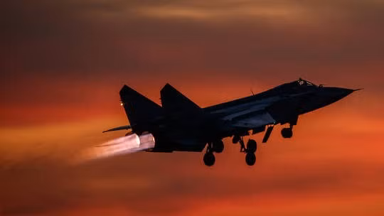 Nga: Máy bay chiến đấu MiG-31 rơi xuống biển