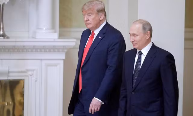 Tổng thống Mỹ Trump giận Tổng thống Nga Putin