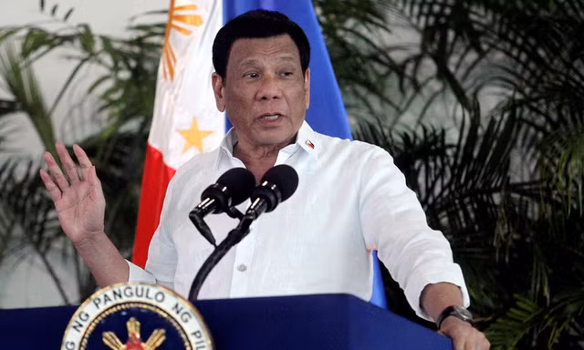 Tổng thống Rodrigo Duterte. Ảnh: Reuters