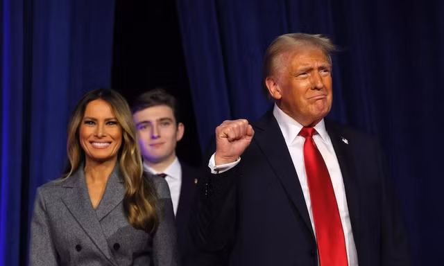 Ông Donald Trump tuyên bố chiến thắng