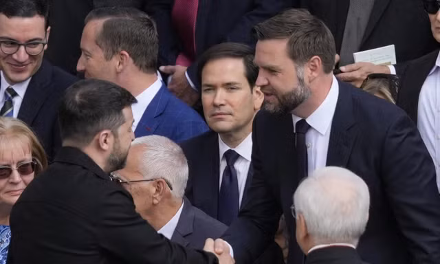 Tổng thống Ukraine gặp lãnh đạo Mỹ, Đức tại Vatican