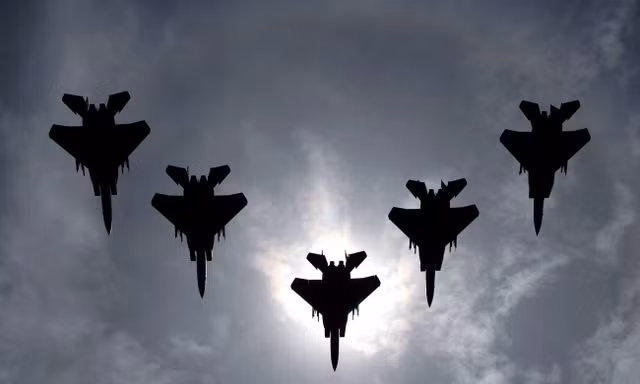 Máy bay F-15 Mỹ. Ảnh: USAF