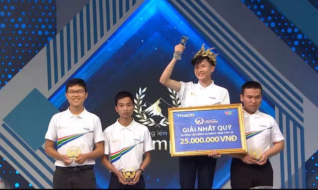 Vũ Quốc Anh giành chiến thắng trận thi Quý 2. Ảnh: FBCT