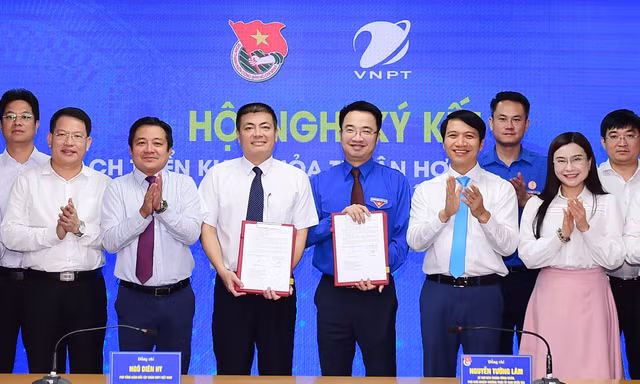 Trung ương Đoàn và VNPT ký kết thỏa thuận hợp tác 2024 