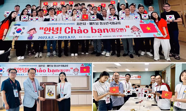 Người trẻ Việt quảng bá văn hóa, chia sẻ chính sách phát triển thanh niên ở xứ kim chi