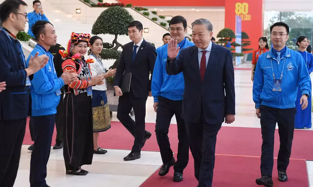 Phiên trọng thể Đại hội Hội Liên hiệp Thanh niên Việt Nam lần thứ IX, nhiệm kỳ 2024 - 2029