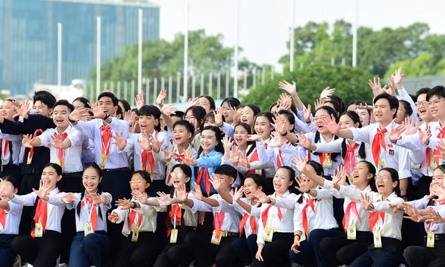 Những khoảnh khắc đẹp của đại biểu 'Quốc hội trẻ em' 2024