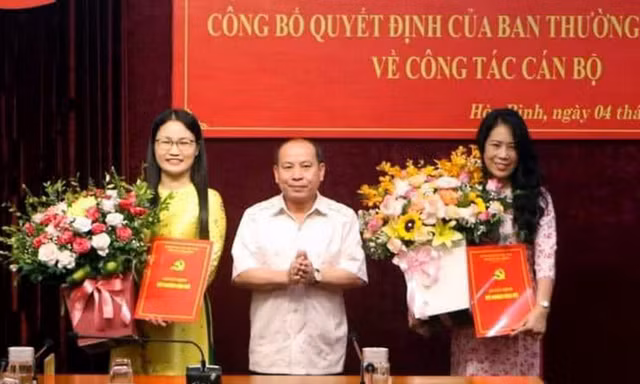 Chị Phạm Thị Ngọc Ánh được điều động làm Phó Chủ tịch Hội Chữ thập đỏ tỉnh Hòa Bình