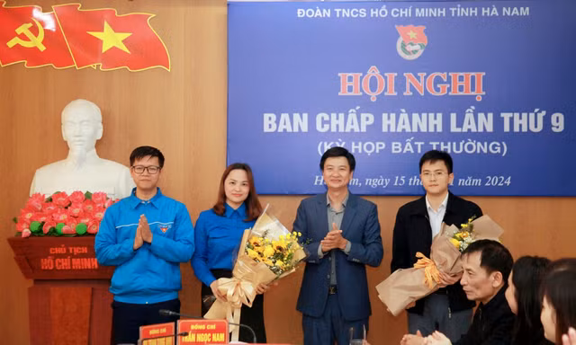 Tỉnh Đoàn Hà Nam kiện toàn nhân sự, bầu bổ sung hai tân Phó Bí thư 