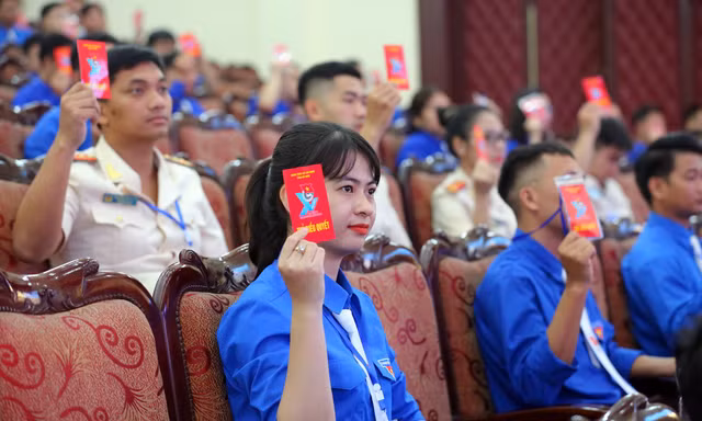 Khai mạc Đại hội Đoàn tỉnh Hà Nam lần thứ XV: Hơn 89,7% đại biểu là đảng viên