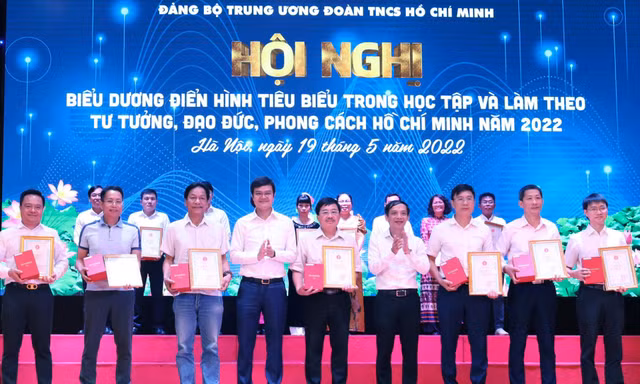 T.Ư Đoàn tuyên dương 52 điển hình học tập và làm theo tư tưởng, đạo đức, phong cách Hồ Chí Minh
