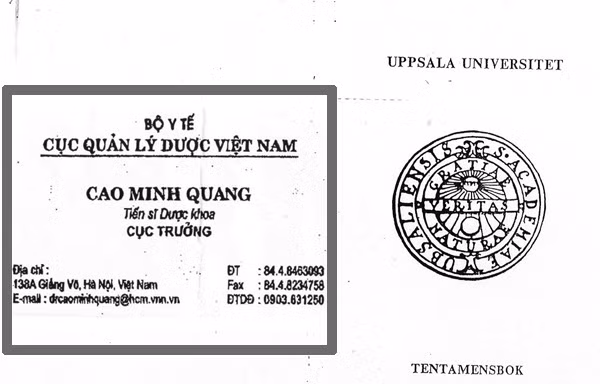 Thứ trưởng Bộ Y tế tự phong bằng tiến sĩ