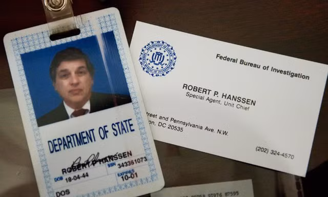 Robert Hanssen - chuyên gia phản gián FBI làm gián điệp cho Nga suốt hơn 15 năm. Ảnh: Getty Images.