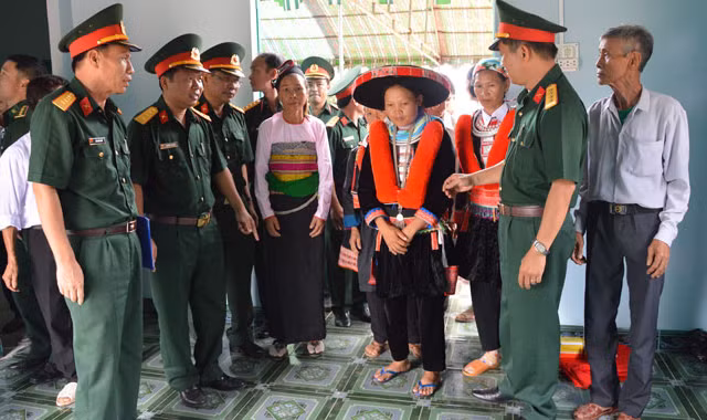 Nhà mới của gia đình chị Huỳnh Thị Đay.