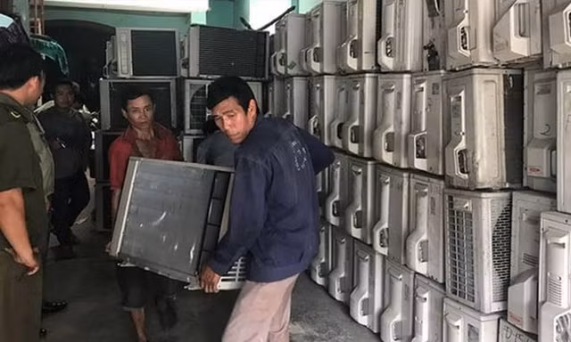Cơ quan chức năng phát hiện nhiều “ổ” hàng điện máy nhập lậu trên địa bàn TPHCM.