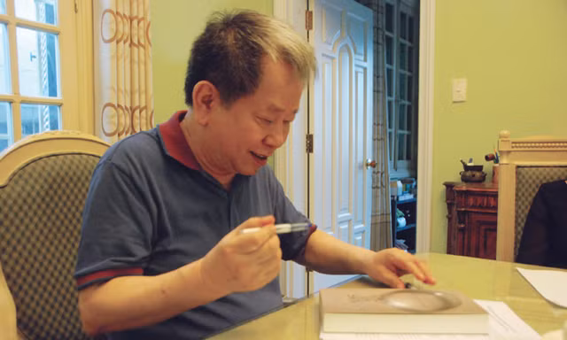 Chuyên gia Nguyễn Trần Bạt. Ảnh: Xuân Ba.