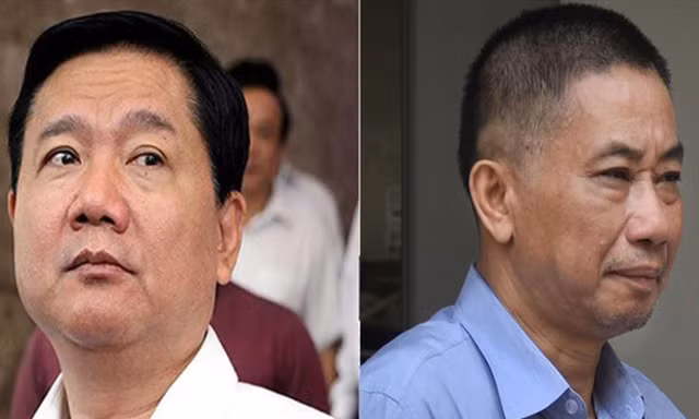 Ông Đinh La Thăng và Ninh Văn Quỳnh.