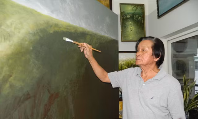 Họa sỹ Trang Phượng.