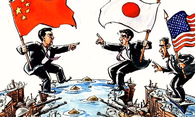Tranh chấp Trung-Nhật và ván bài của Mỹ