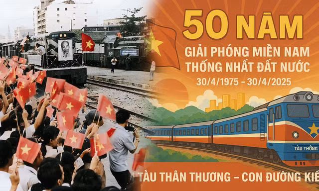 Tiết lộ đặc biệt về đoàn tàu Thống Nhất chạy đúng dịp 30/4