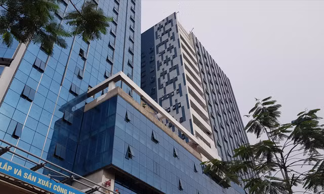 Dự án khu liên cơ Võ Chí Công đang dần hoàn thiện. Ảnh: Trần Hoàng