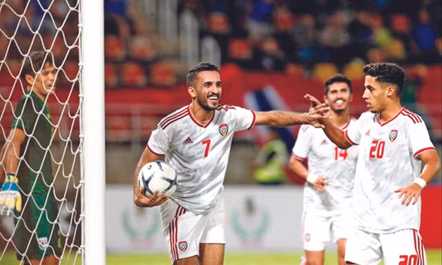 UAE mất sự phục vụ của tiền đạo số 1 Ali Ahmed Mabkhout