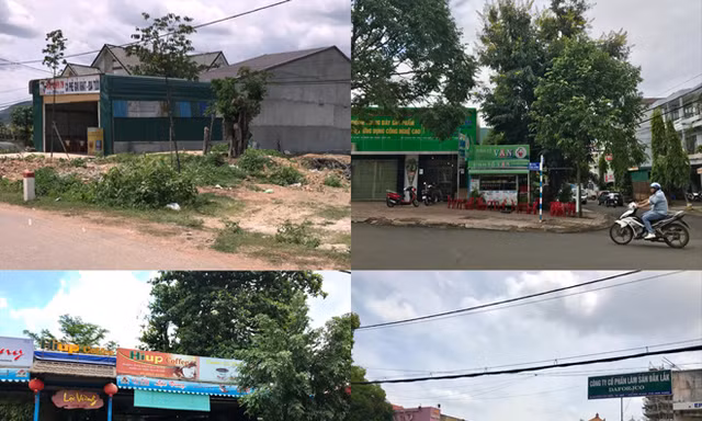 Hàng loạt khu đất công sở bị tự ý sang nhượng, xây quán, cho thuê. Ảnh: C.H