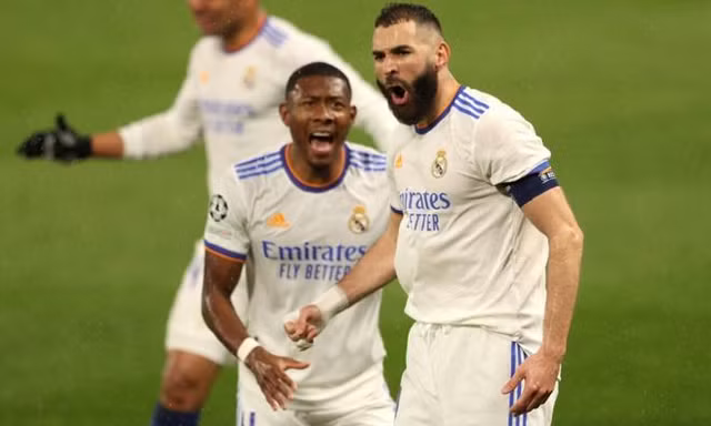 Benzema lập hat-trick, Real Madrid đè bẹp Chelsea