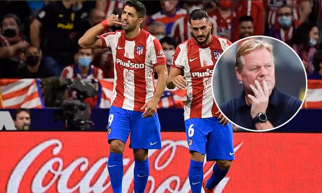 Luis Suarez 'đá đểu' HLV Koeman sau khi ghi bàn vào lưới Barca?