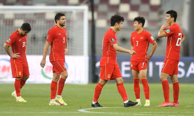 'Giấc mơ World Cup của Trung Quốc tan thành mây khói'