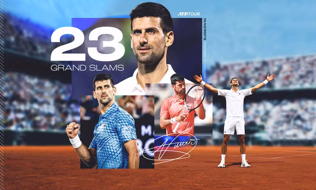 23 Grand Slam của Djokovic và kỳ tích của tay vợt luôn tin mình giỏi nhất