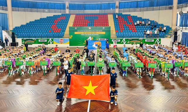 Khai mạc giải bóng đá thiếu niên, nhi đồng toàn quốc