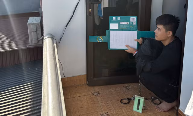 Nghi phạm Nguyễn Ngọc Vinh mô tả lại quá trình nổ súng bắn camera nhà hàng xóm.