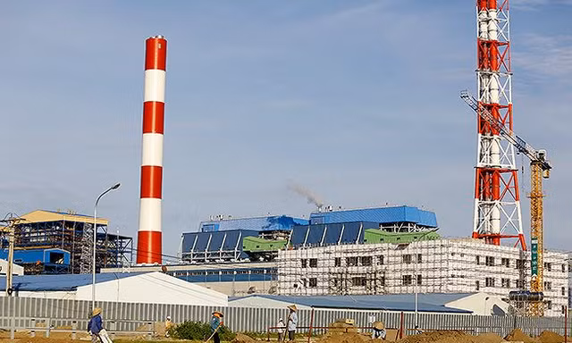 Nhà máy Nhiệt điện Thái Bình 2. Ảnh: Phạm Tuyên