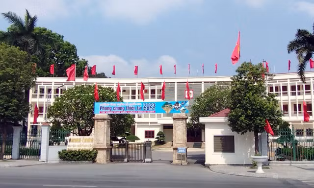 Trụ sở UBND huyện Thủy Nguyên, TP Hải Phòng.