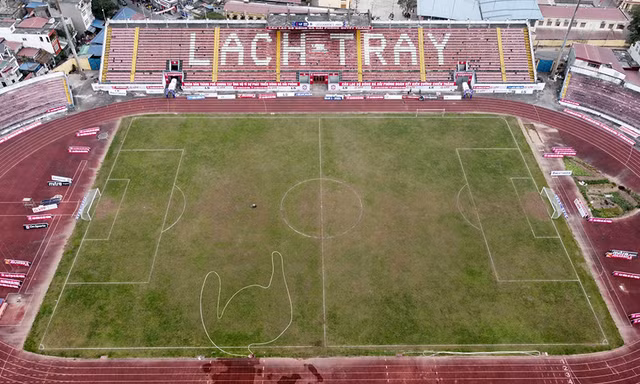 Công an Hải Phòng cảnh báo sân Lạch Tray không đủ tiêu chuẩn thi đấu