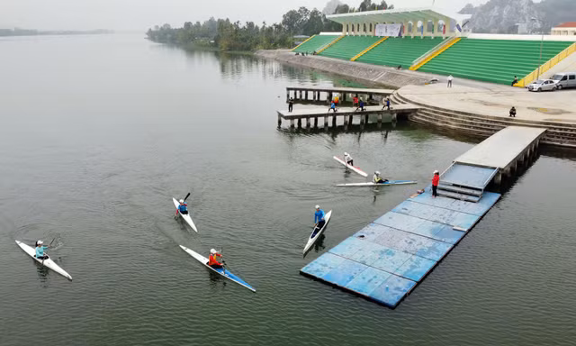 Cận cảnh đấu trường đua thuyền đẹp nhất phục vụ Seagame 31