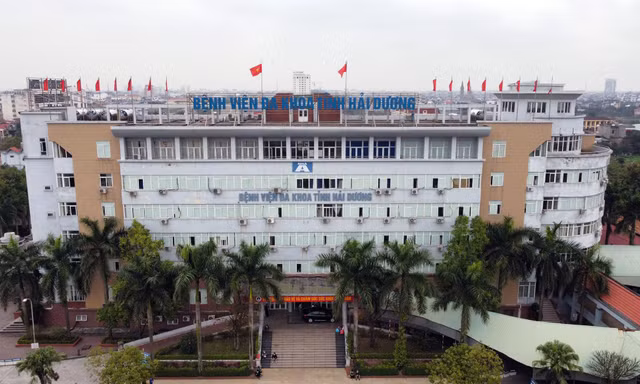 Bệnh viện Đa khoa tỉnh Hải Dương.