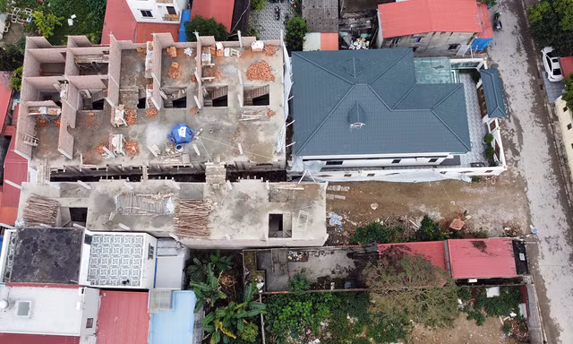 Gia đình Chủ tịch phường xây 9 nhà không phép bị phạt 65 triệu đồng